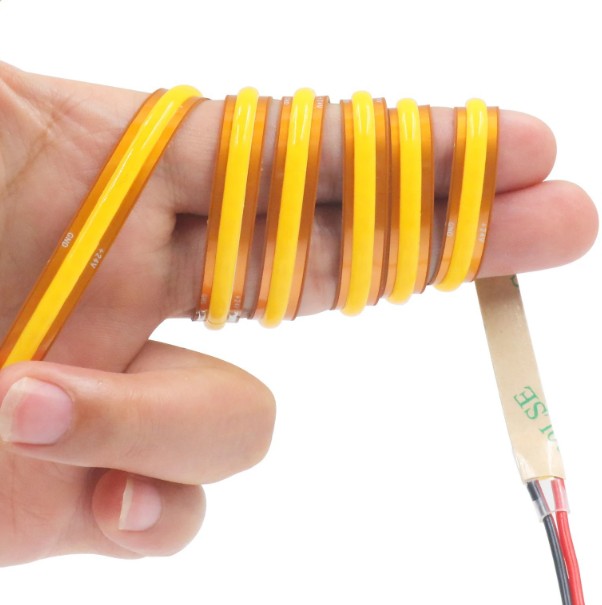 Tira LED 24V COB "Free Cut" | 13W/m - 10 Metros - IP20 - 2700K -Blanco Calido Intenso