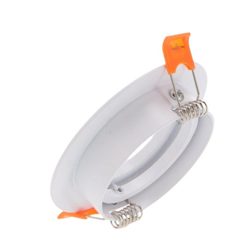 Aro Empotrable Redondo Basculante Blanco Para GU10 LY24-05-BLR