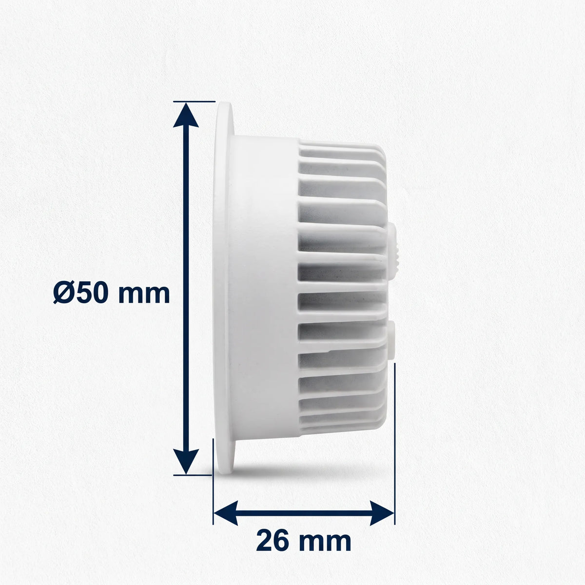 Módulo LED GU10 Slim 7W CCT Seleccionable Ultraplano Grosor 26mm para Aros Downlight / Dicroicas