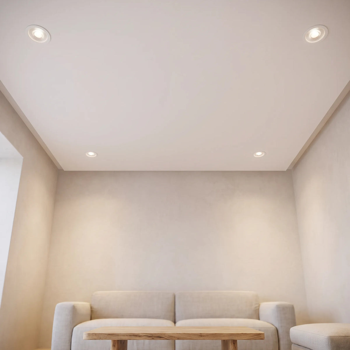 Módulo LED GU10 Slim 7W CCT Seleccionable Ultraplano Grosor 26mm para Aros Downlight / Dicroicas