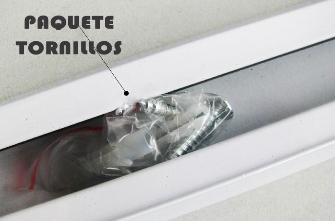 Carril Monofasico Reforzado de 2 Metro Blanco - Calidad Profesional