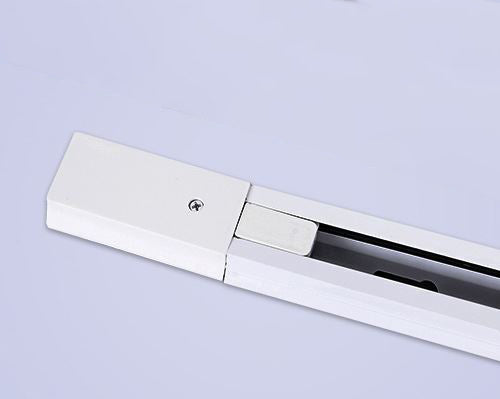 Carril Monofasico Reforzado de 2 Metro Blanco - Calidad Profesional