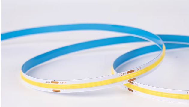 Tira LED 24V COB IP20 3000K 11w/m 1100lm/m 480chips/m Rollo de 5 metros Anchura 8mm