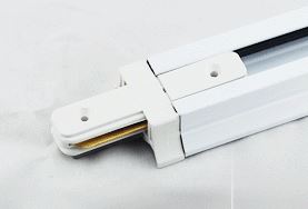 Conector Recto Monofasico Blanco
