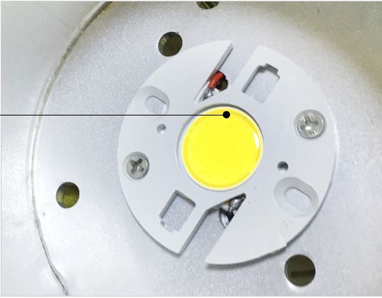 Foco LED Carril Monofasico 12W Blanco Con CCT Seleccionable (3000K-4000K-6000K)