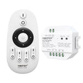 Kit Regulador LED TRIAC MiBoxer + Mando RF 4 Zonas Compatible con Tiras LED 220V y Luminarias Regulables