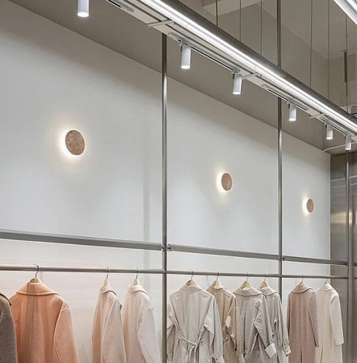 Foco LED Carril Monofasico 12W Blanco Con CCT Seleccionable (3000K-4000K-6000K)