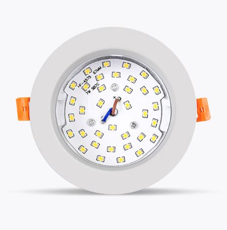 Foco LED 8W Redondo Empotrable 6000K Blanco Frío - Diseño Extraplano con Difusor Opal