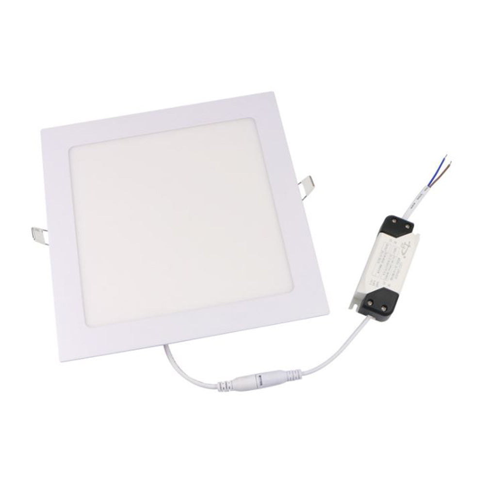 Panel LED Downlight 6W Cuadrado Empotrable Superslim Corte 105mm