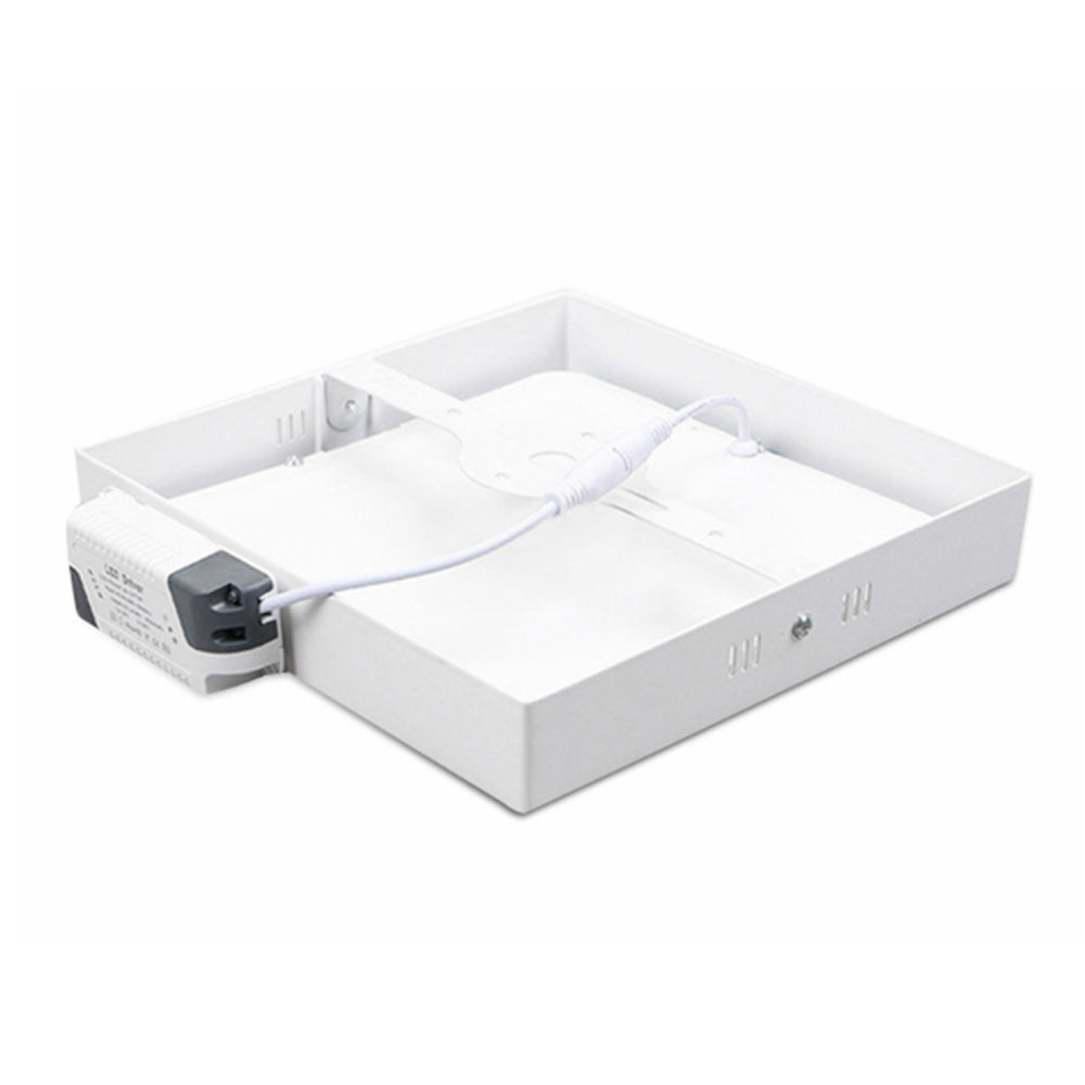 Plafon LED Superficie Cuadrado Blanco 25W 285*285mm Facil Instalacion