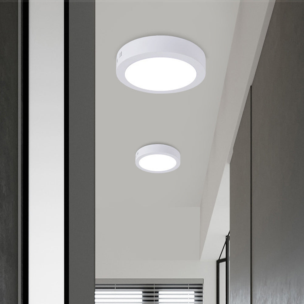 Plafon LED Superficie Redondo Blanco 25W Ø285mm Facil Instalacion