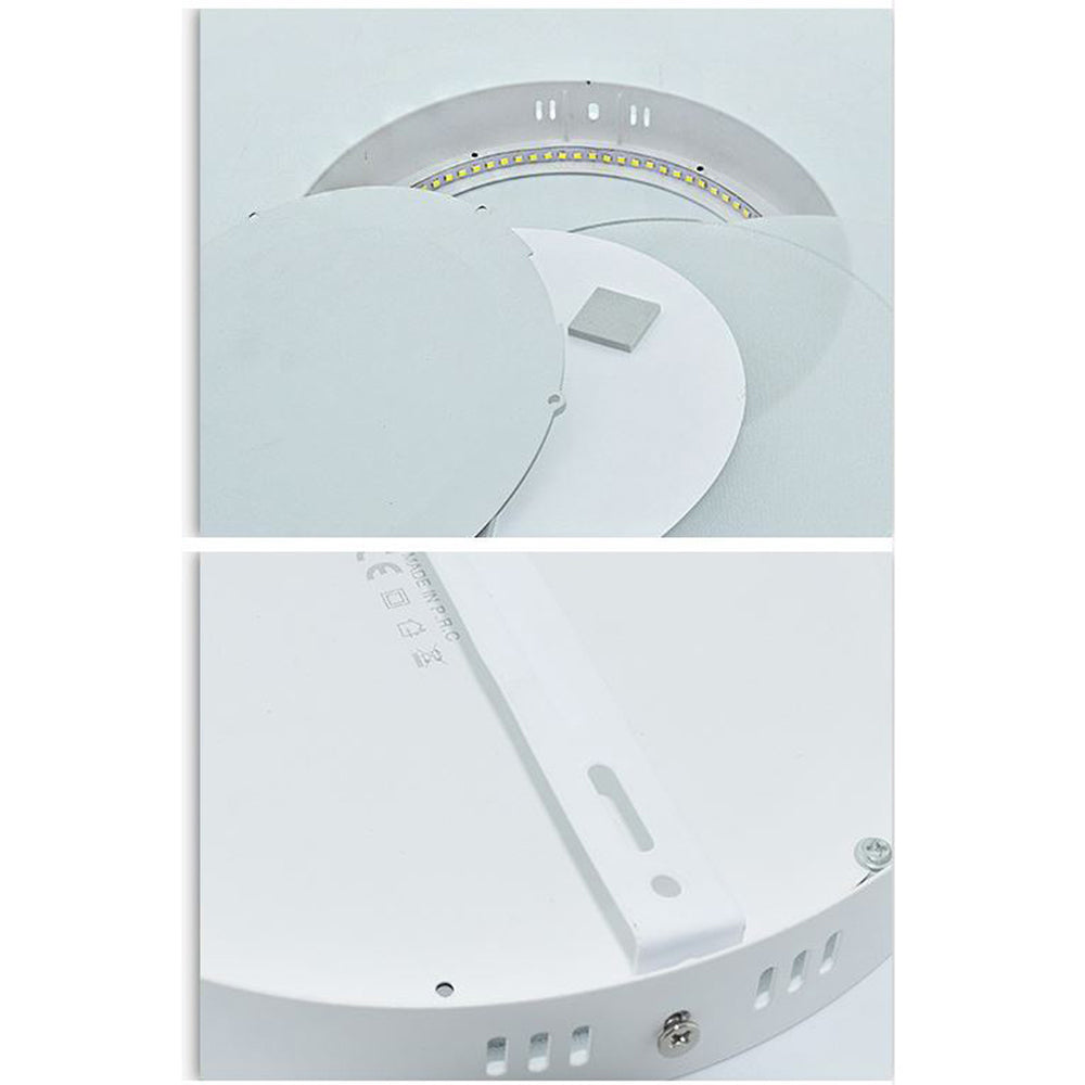 Plafon LED Superficie Redondo Blanco 25W Ø285mm Facil Instalacion