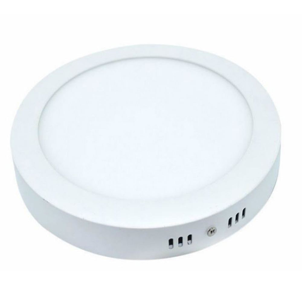 Plafon LED Superficie Redondo Blanco 12W Ø170mm Facil Instalacion