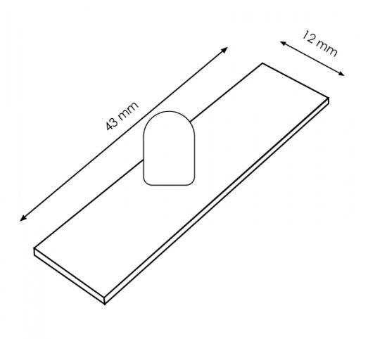 Mini Sensor de Movimiento PIR para Tira LED - 12V/24V