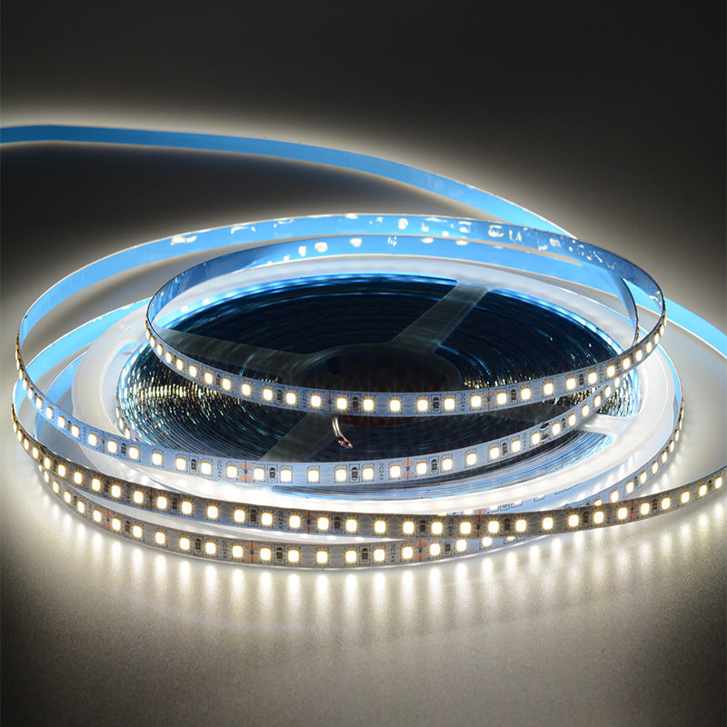 Tira LED 24V IP20 4500K 12w/m 1200lm/m 120chips/m Rollo de 10 metros Anchura 8mm