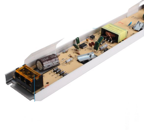 Transformador Slim-Alargado 12V IP20 60W Para Tiras LED