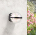 Aplique de Pared LED 10W - Diseño Moderno Circular - IP54 Exterior - Luz Cálida 3000K