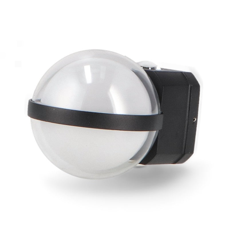 Aplique de Pared LED 10W - Diseño Moderno Circular - IP54 Exterior - Luz Cálida 3000K
