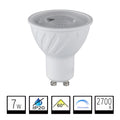 Bombilla LED GU10 7W 2700K Regulable (Dimmable)