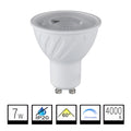 Bombilla LED GU10 7W 4000K Regulable (Dimmable)