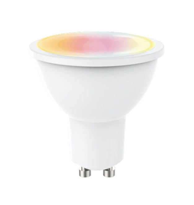 Bombilla LED GU10 8W RGB + CCT (3000K) - Iluminación a tu Medida con Mando a Distancia