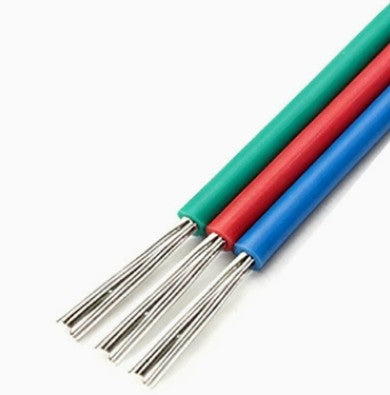 Cable Plano de 3 Hilos para Tiras LED CCT 3x0.25mm² (Por Metros)