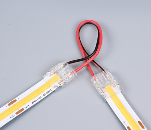 Cable Conector para Tira LED 8mm Monocolor Sin Soldadura 12v-24v IP20