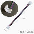 Cable Conector para Tira LED 10mm RGB Sin Soldadura 12v-24v IP20