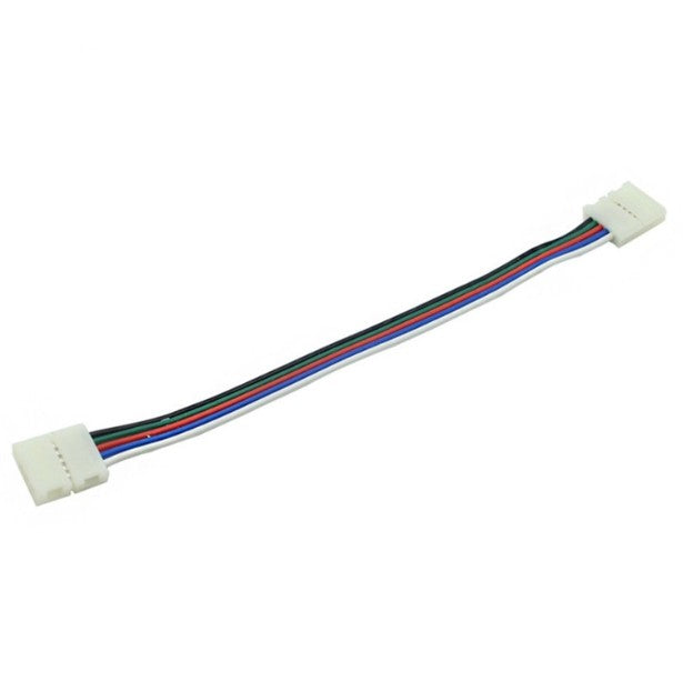 Cable Conector para Tira LED 12mm RGB+W Sin Soldadura 12v-24v IP20