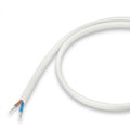 Cable Eléctrico Blanco Plano Bipolar H03VVH2-F 2x0,75 mm² (Venta por Metro)