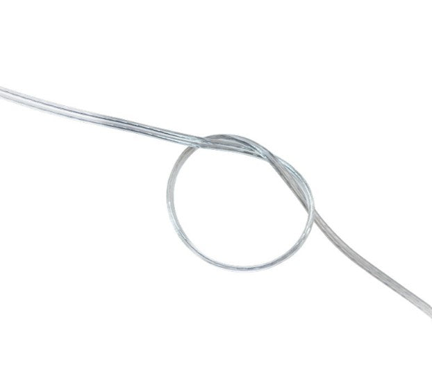 Cable Paralelo Transparente 2x0.5mm para Tiras LED Monocolor (Por Metros)
