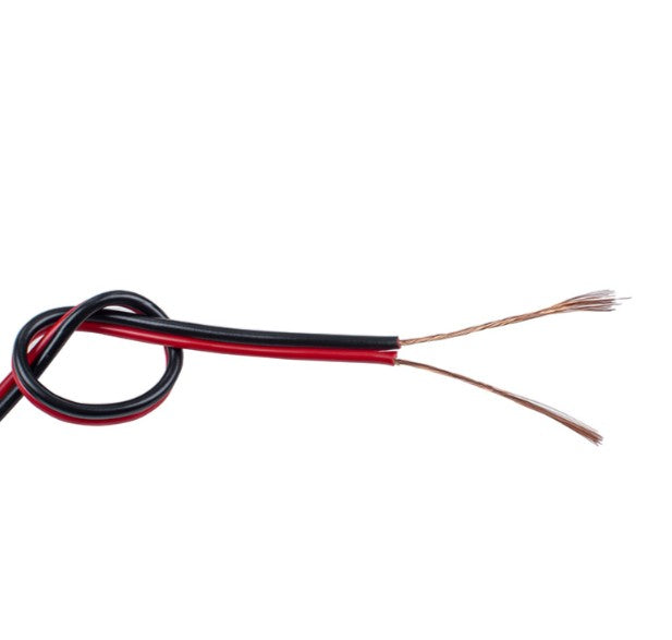 Cable Paralelo Rojo y Negro 2x0.5mm para Tiras LED (Por Metros)