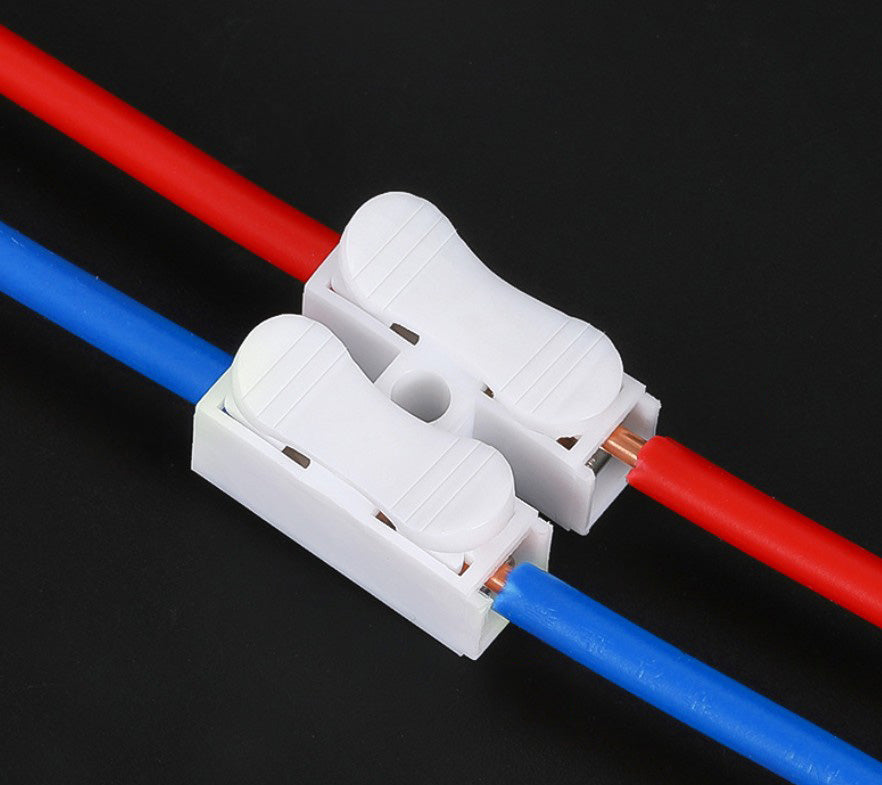 Clema de Conexión Rápida de 2 Polos - 10A / 250V