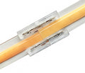 Conector Intermedio Recto Transparente para Tira LED 8mm - Sin Soldadura IP20