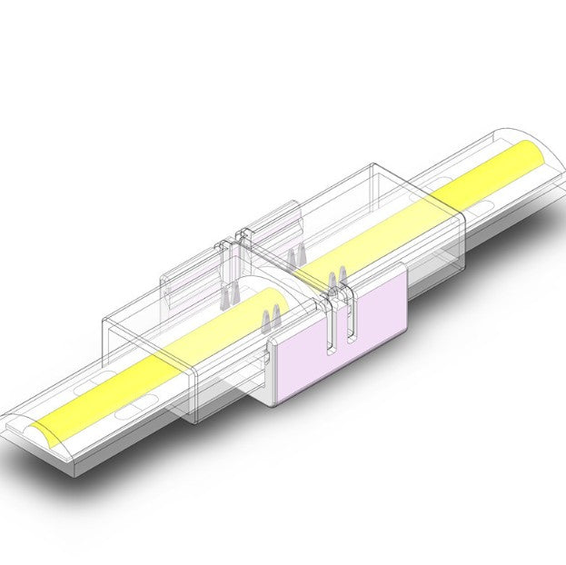 Conector de Empalme Rápido para Tiras LED Monocolor PCB 8mm 2 Pines