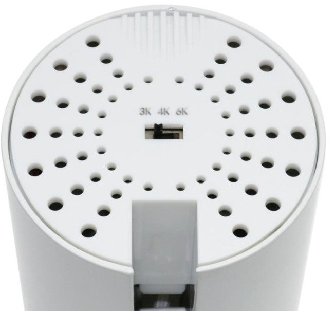 Foco LED Carril Monofasico 12W Blanco Con CCT Seleccionable (3000K-4000K-6000K)