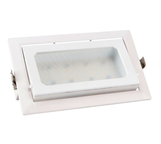 Foco Empotrable LED Rectangular Basculante 36W - CCT Seleccionable (3000K/4000K/6000K)