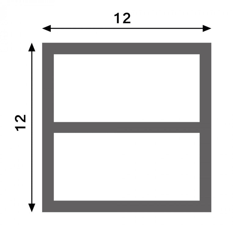 Funda de Silicona Flexible Cube 12x12 mm IP67 - Bobina de 20 Metros (Efecto Neón LED)
