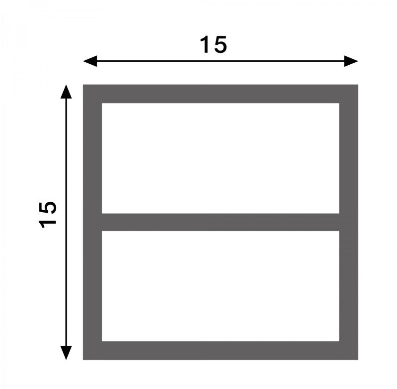 Funda de Silicona Flexible Cube 15x15 mm IP67 - Bobina de 20 Metros (Efecto Neón LED)