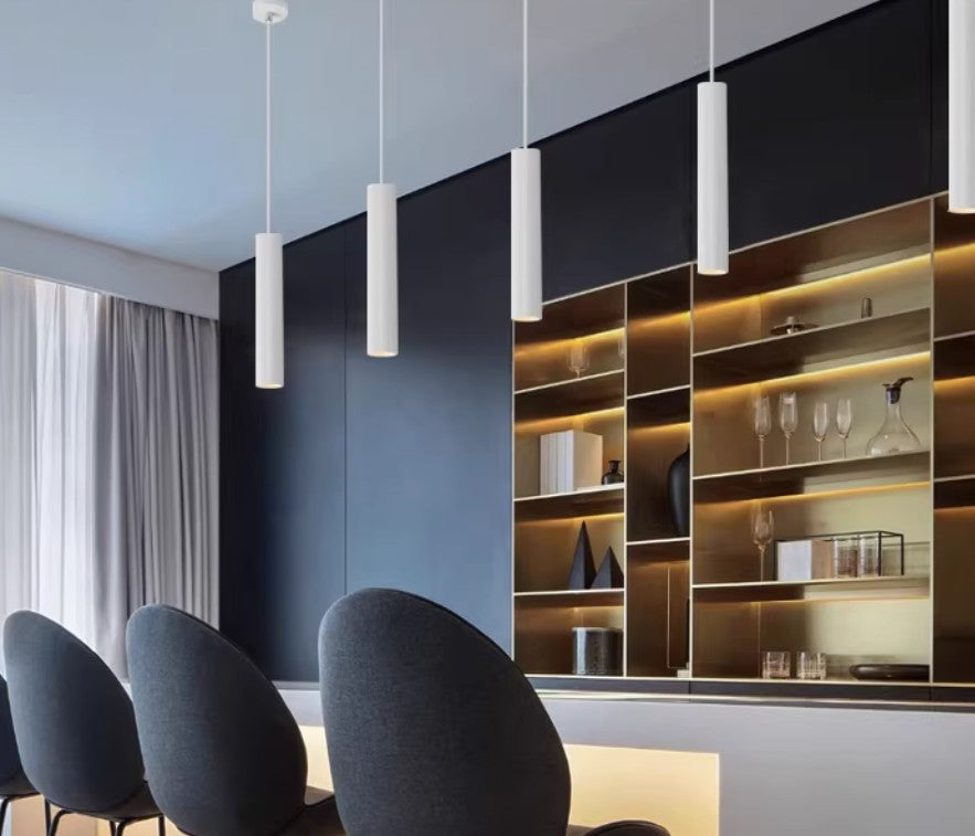 Lampara de Techo Colgante Blanco 1x GU10