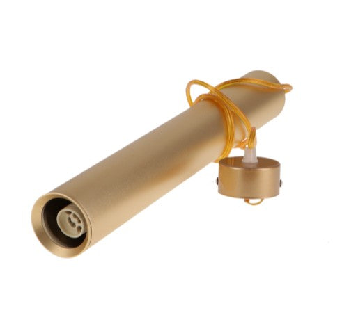 Lampara de Techo Colgante Dorado 1x GU10