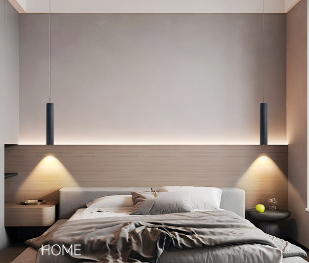 Lampara de Techo Colgante Negro 1x GU10