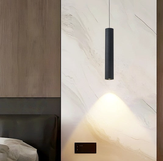 Lampara de Techo Colgante Negro 1x GU10