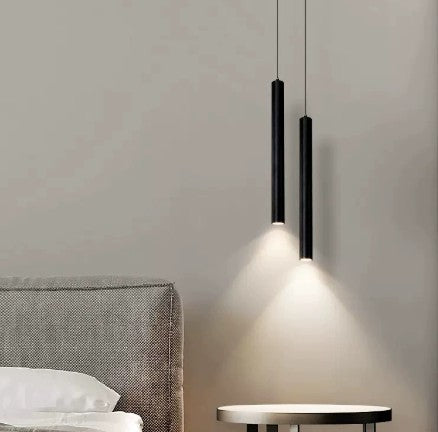 Lampara de Techo Colgante Negro 1x GU10