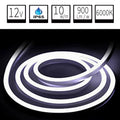 Neón LED Flexible 6x12mm 12V DC -Corte cada 1cm-6000k-Blanco Frio Alta Densidad IP65 - Precio por metro -