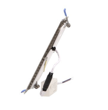 Panel LED Niquel Downlight 25W Cuadrado Empotrable Extraplano Corte 285mm