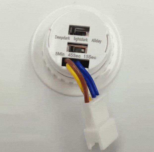 Plafón LED Redondo 18W con Sensor de Movimiento PIR - Superficie | 1600lm | Blanco Frio 6000K