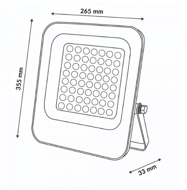 Foco Proyector LED Para Exterior IP65 150W Selector CCT
