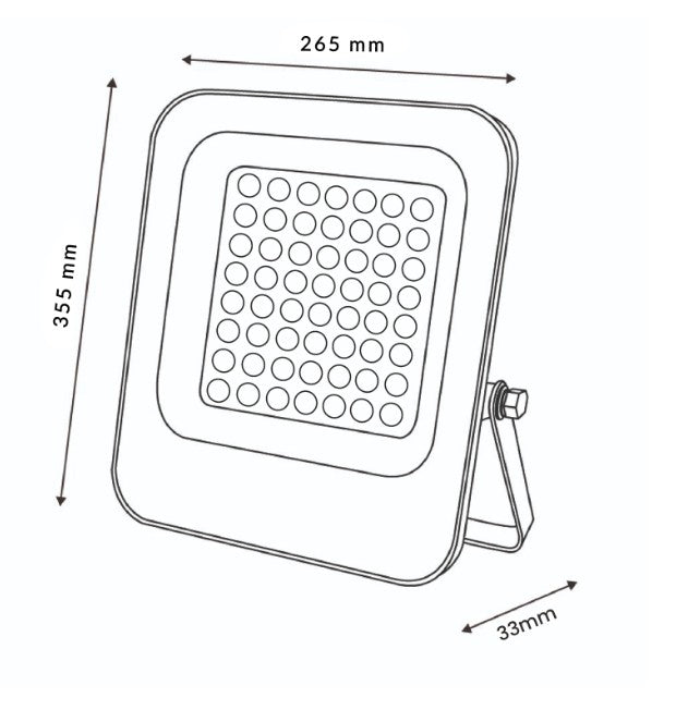 Foco Proyector LED Para Exterior IP65 150W Selector CCT