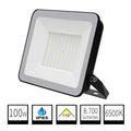 Proyector LED 100W 8,700 Lúmenes - IP65 Exterior - 6500K Blanco Frío